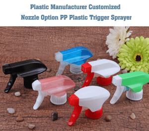 Plastic Manufacturer Customized Nozzle 0ption PP Plastic Trigger Sprayer